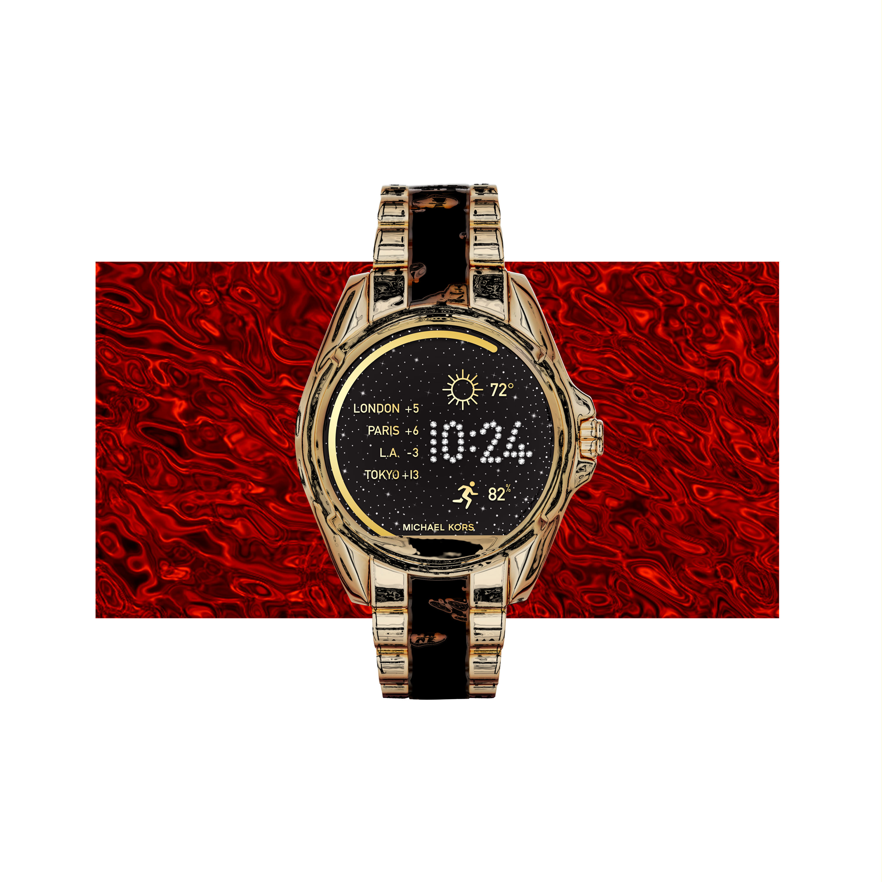michael kors smartwatch pair with iphone
