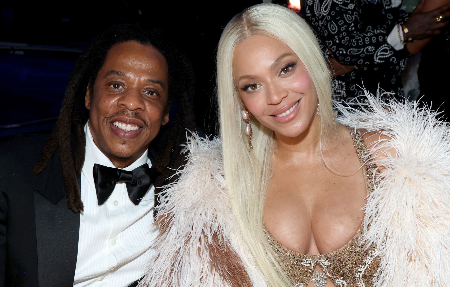 Jay-Z and Beyoncé aux Awards Awards à la Crypto.com Arena, à Los Angeles, le 2 février 2025. Photo par Kevin Mazur/Getty Images pour The Recording Academy.