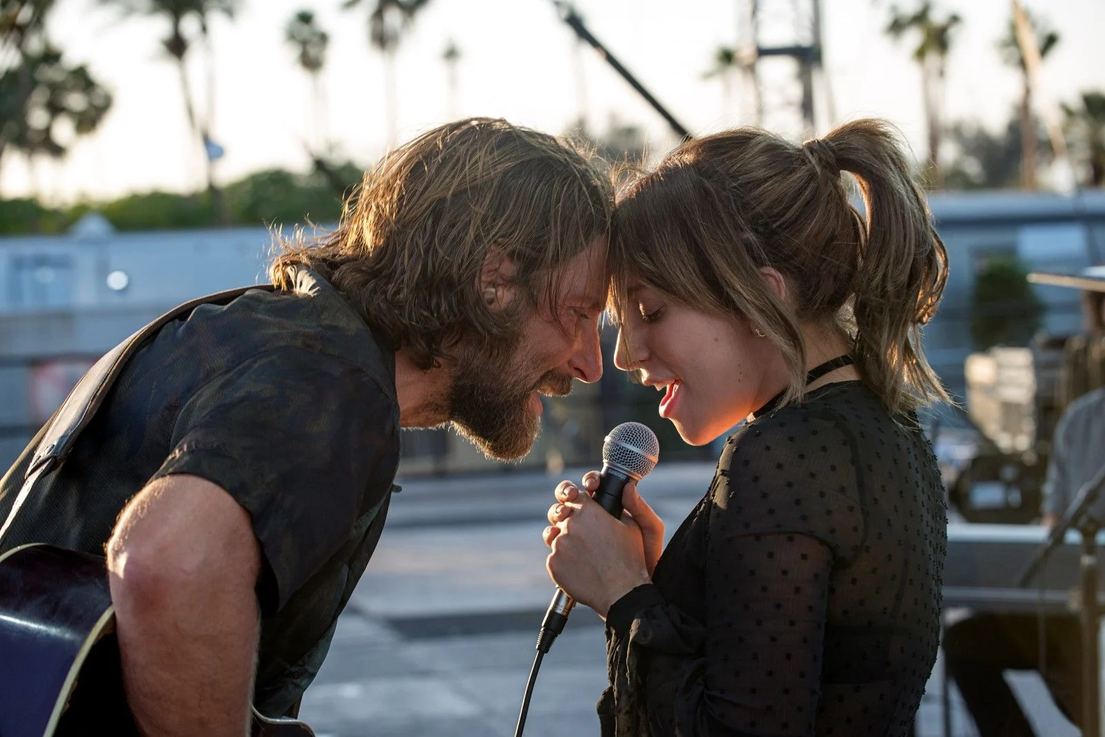 Bradley Cooper et Lady Gaga dans le film A Star is Born