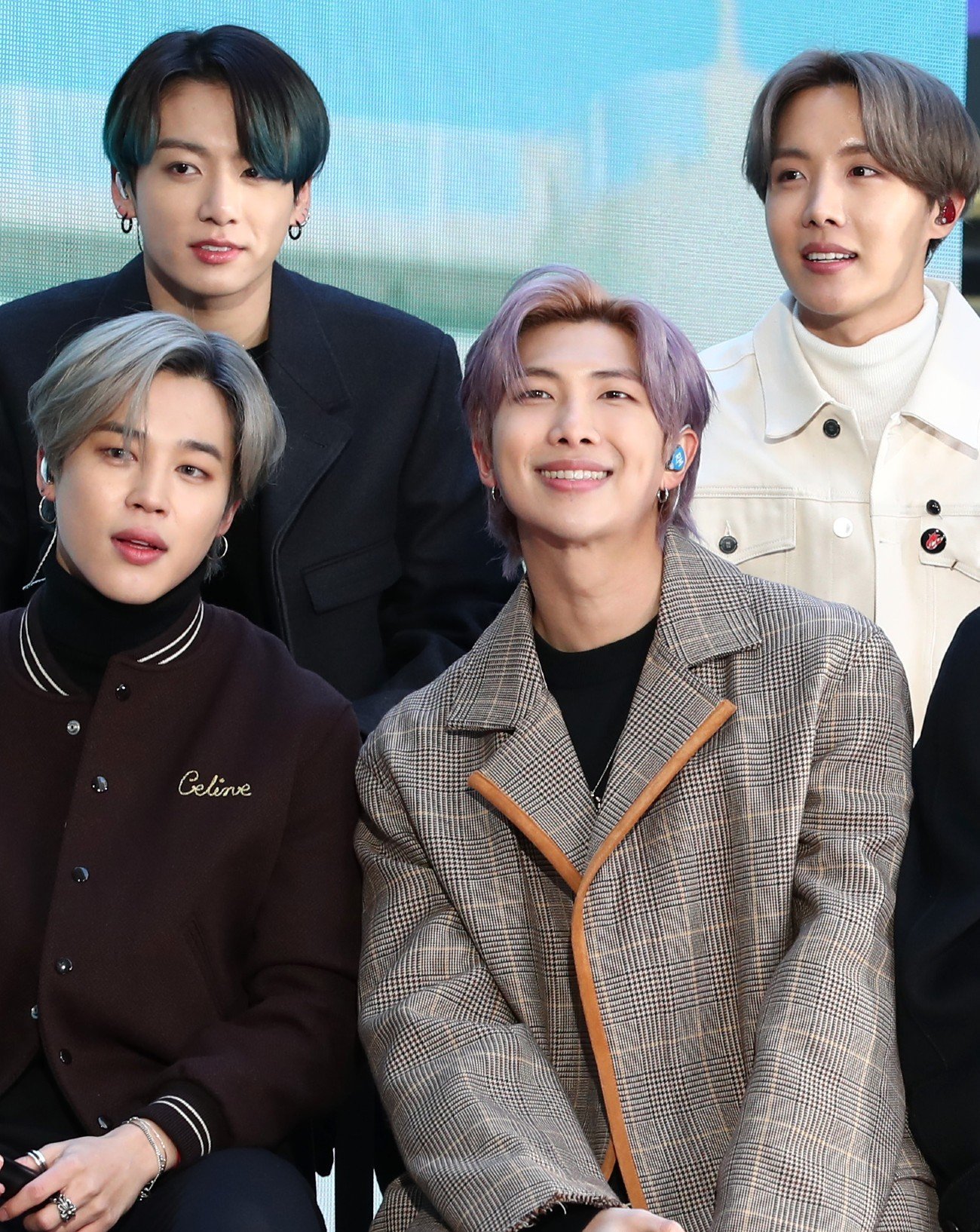 Le groupe BTS.