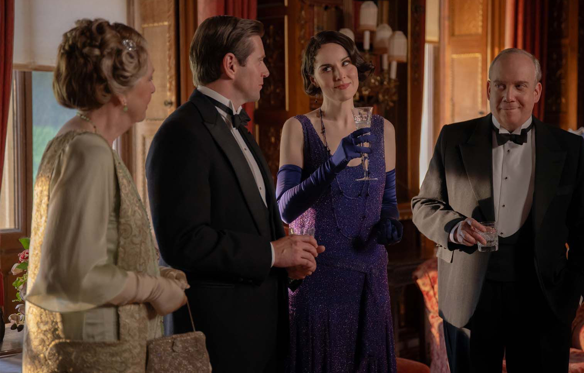 Les acteurs de Downton Abbey III : le grand final. © 2025 FOCUS FEATURES LLC.