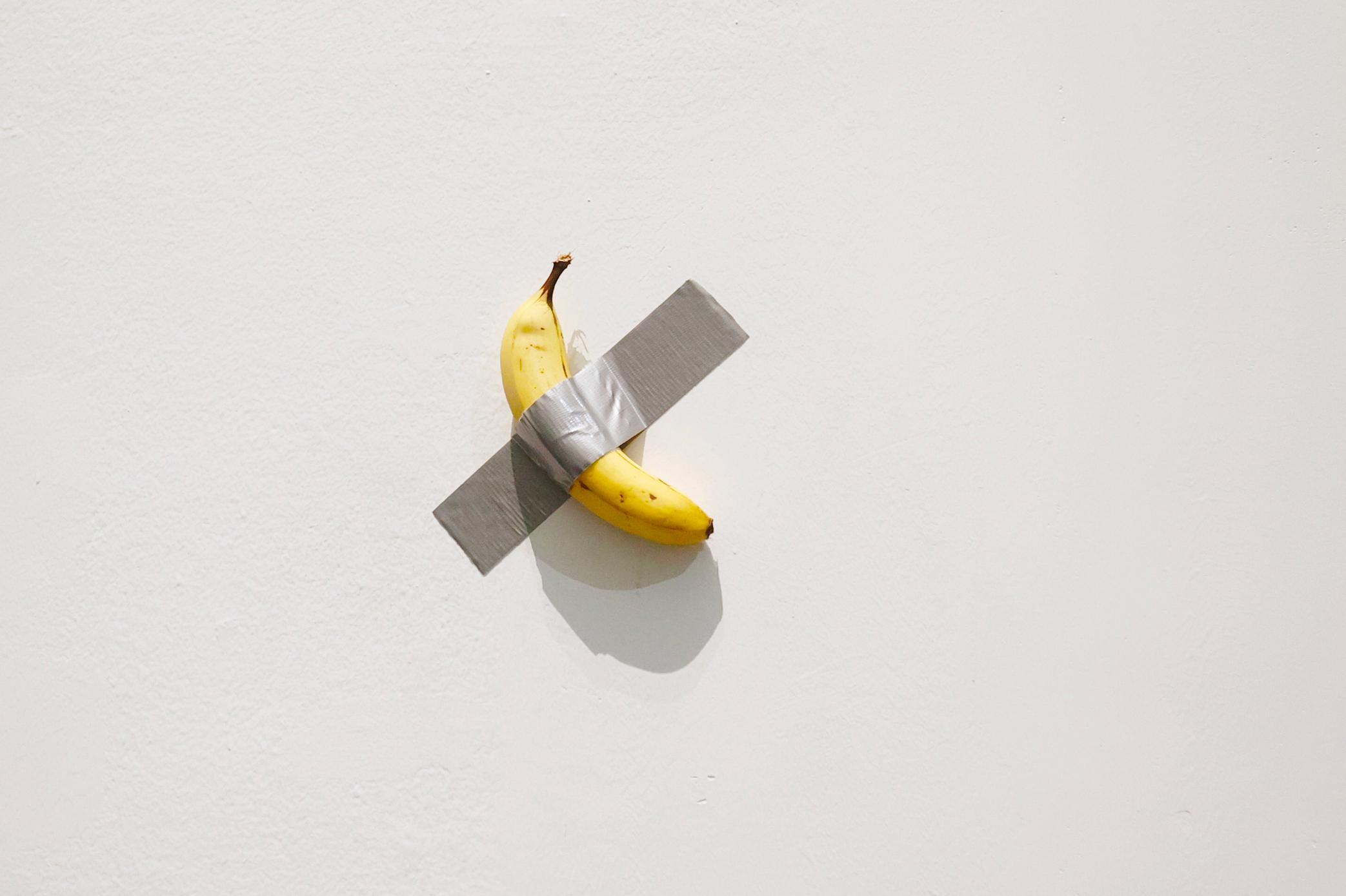 La banane de Maurizio Cattelan, Comedian (2019)