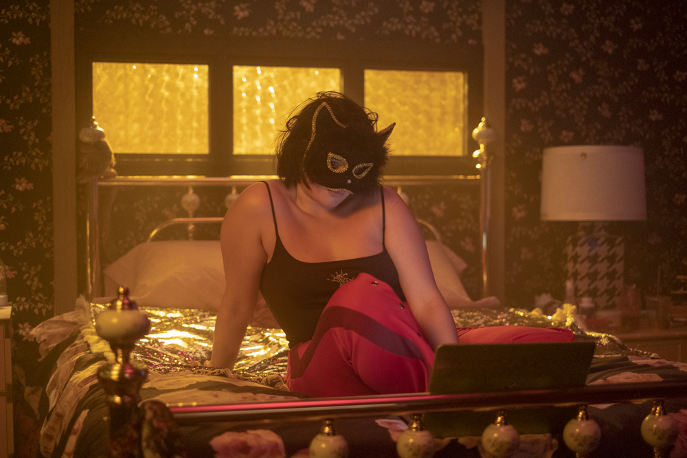 Photo de l'actrice Barbie Ferreira dans la saison 1 d'Euphoria (2019).