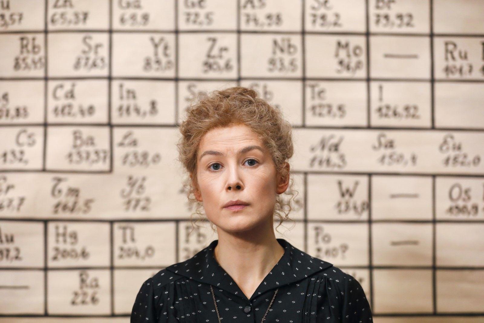 Rosamund Pike en Marie Curie.