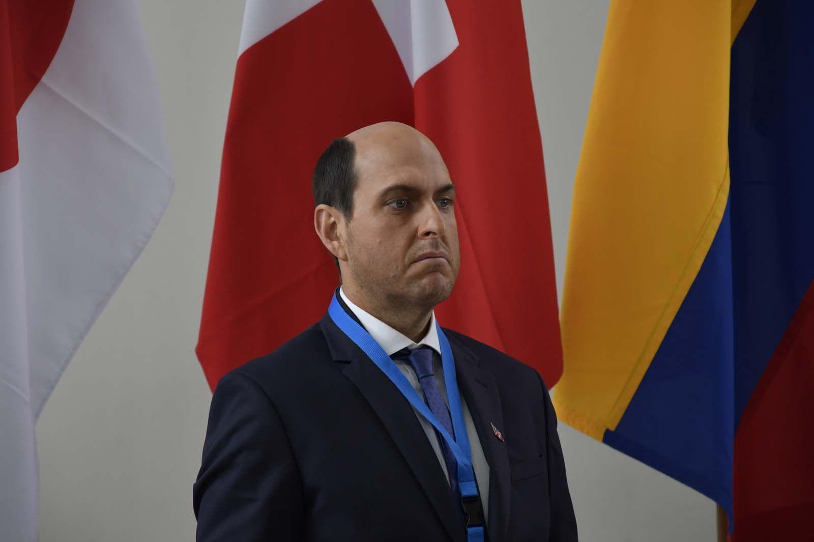 Andres Parra dans la serie El Presidente (2020). © Amazon Prime Video.