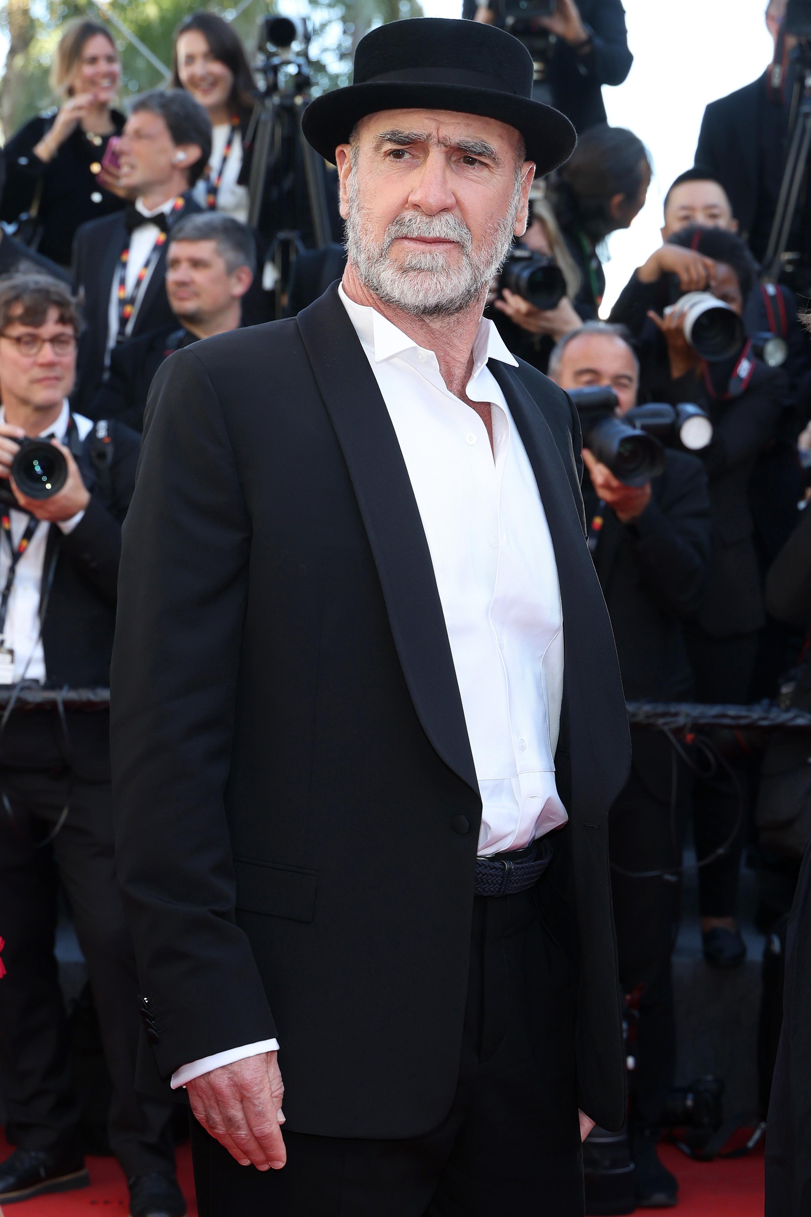 Éric Cantona lors de la 79e édition du Festival de Cannes. © Pascal Le Segretain/Getty Images.