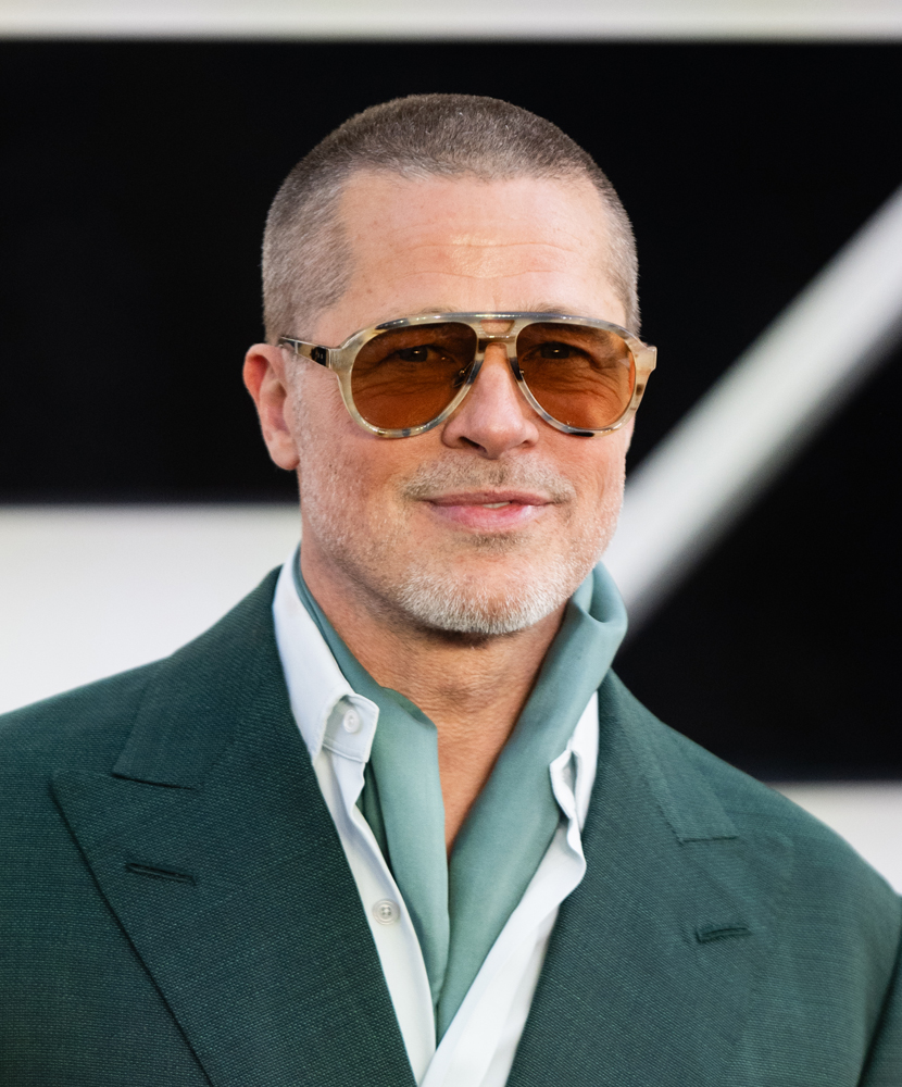 Brad Pitt à la première européenne du film F1 le 23 juin 2025 à Londres. © Samir Hussein/WireImage.