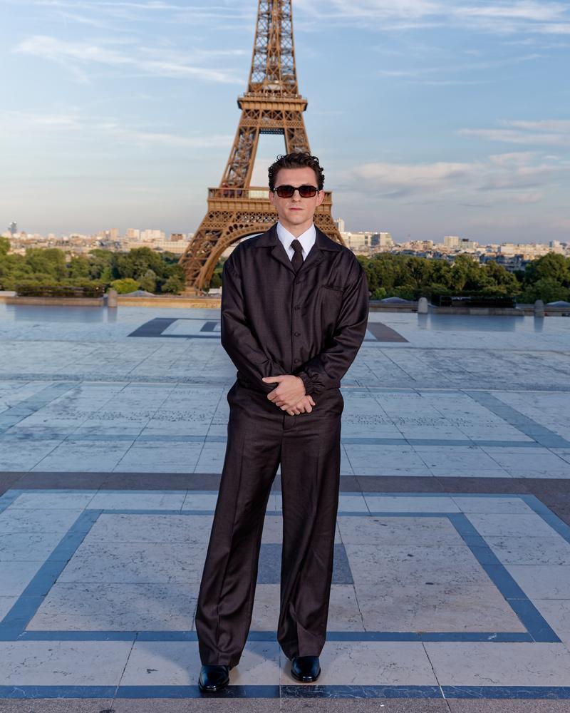 Tom Holland à Paris pour la promotion du film L'Odyssée (2026). © Olivier VIGERIE / UNIVERSAL FRANCE.
