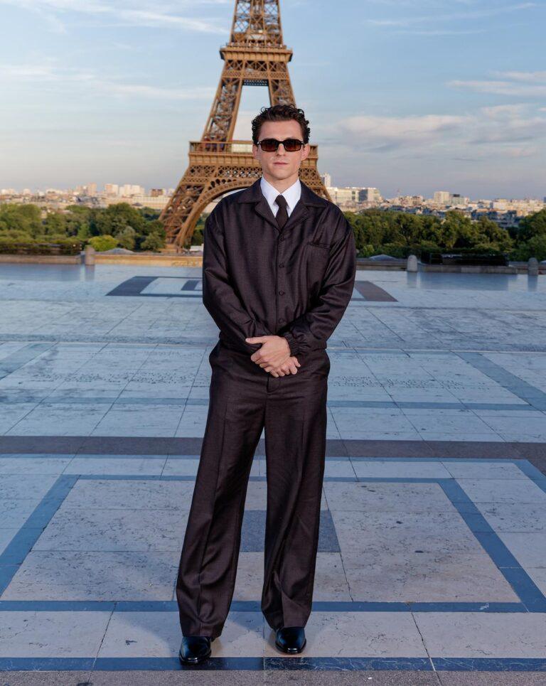 Tom Holland à Paris pour la promotion du film L'Odyssée (2026). © Olivier VIGERIE / UNIVERSAL FRANCE.