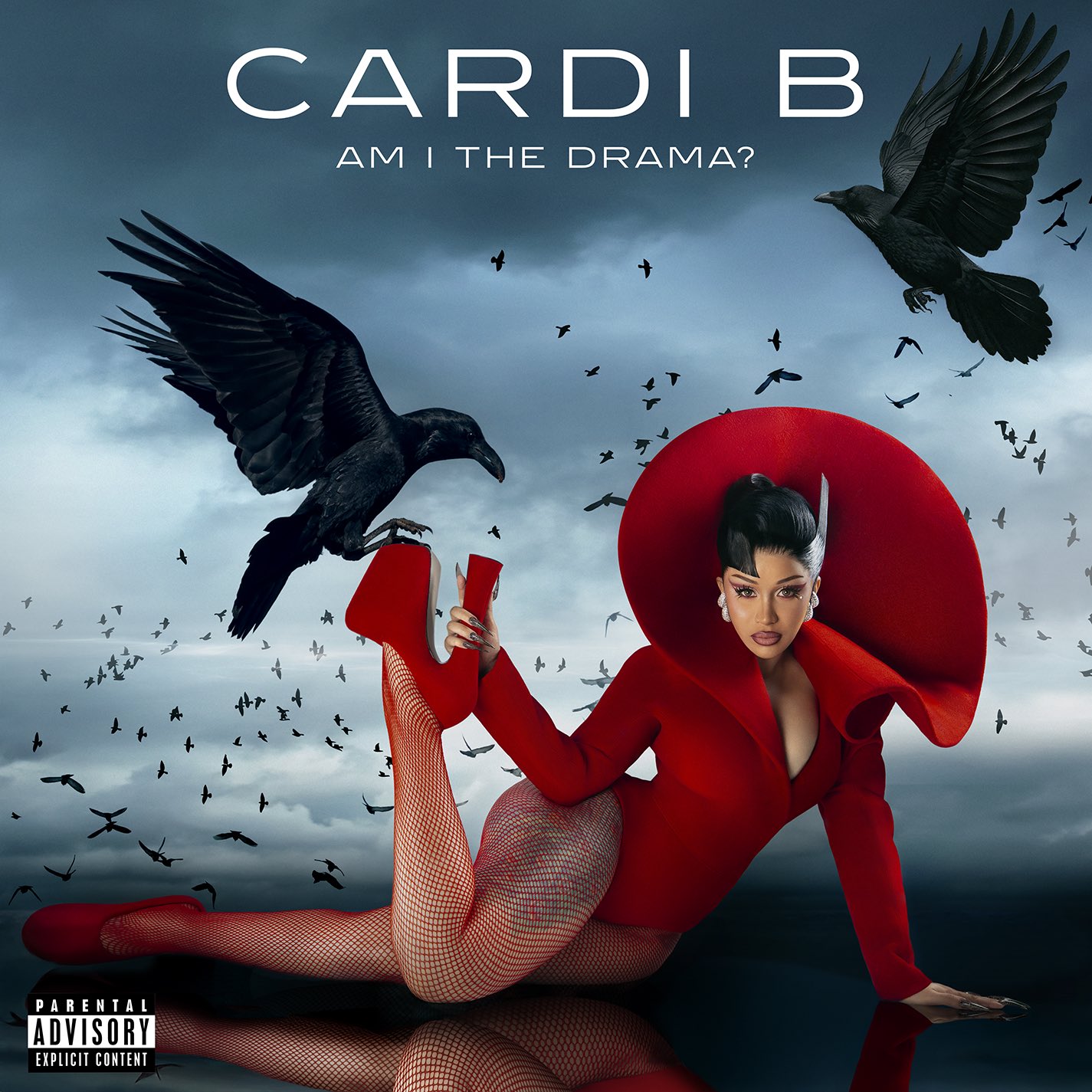 La pochette de l'album Am I The Drama? de Cardi B.