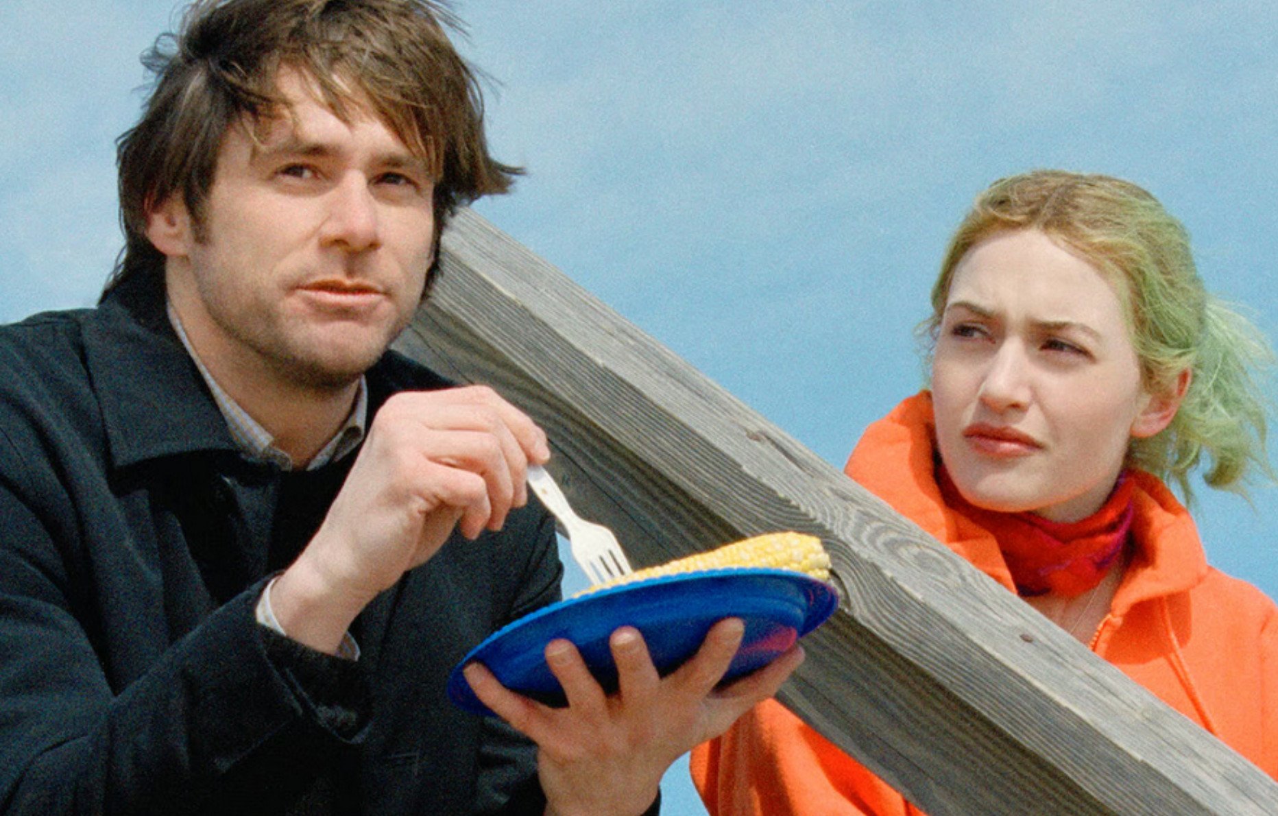 Jim Carrey et Kate Winslet dans Eternal Sunshine of the Spotless Mind (2004).