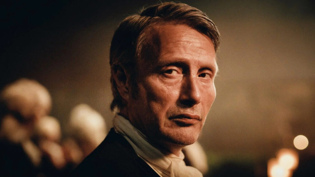 Photo de Mads Mikkelsen dans le film King's Land (2024) de Nikolaj Arcel.