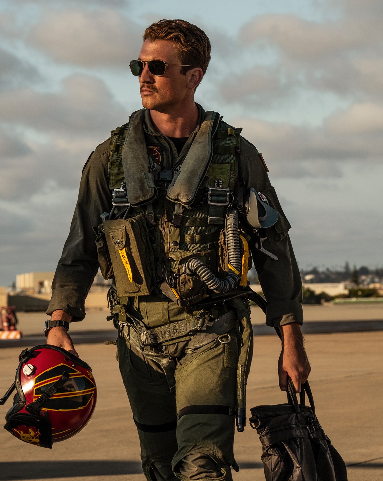 Miles teller portrait top gun