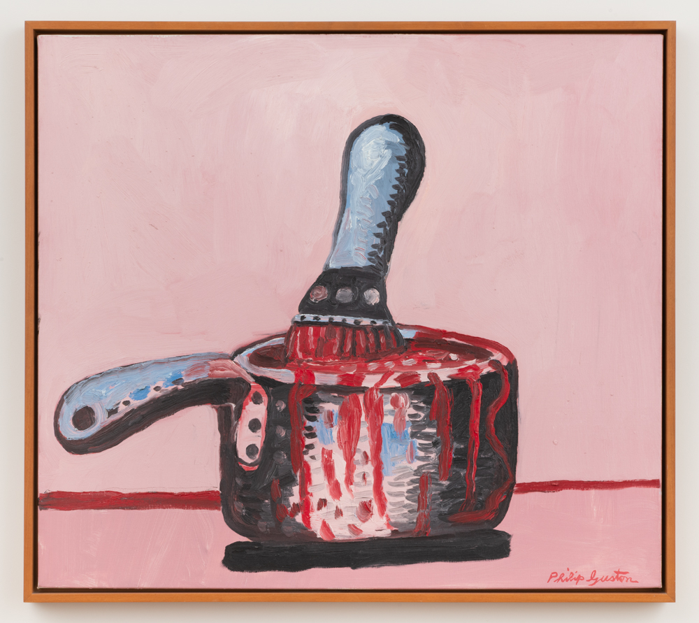 œuvre de Philip Guston, Large Brush [Grande brosse] (1979). © Photo : Adam Reich © The Estate of Philip Guston.