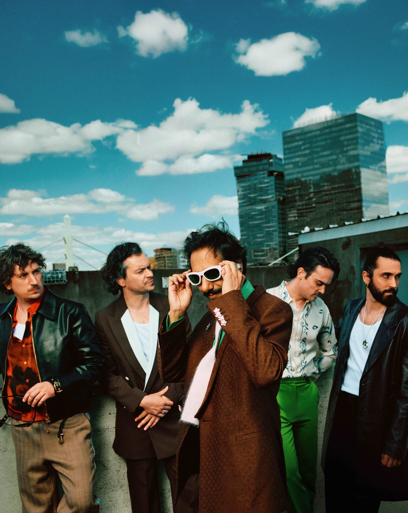 Le groupe Feu! Chatterton.