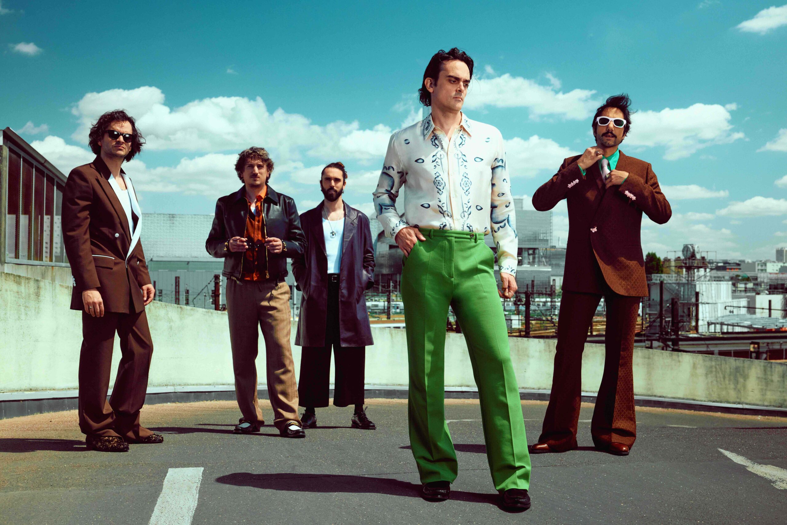 Le groupe Feu! Chatterton © Fifou.