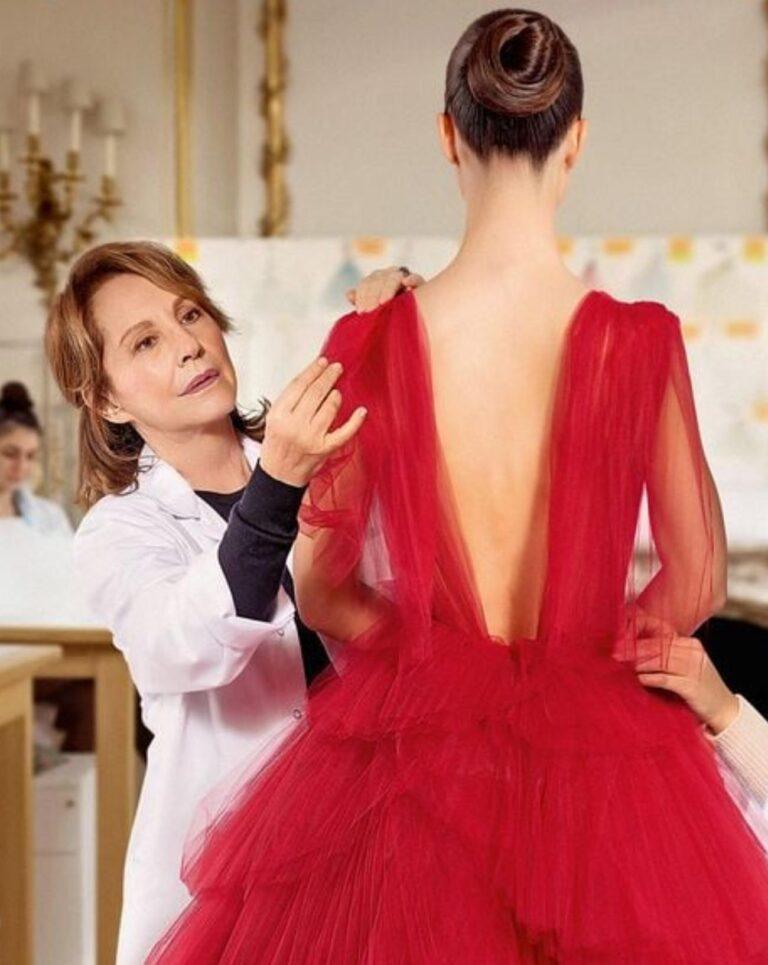 Nathalie Baye dans le film Haute couture.