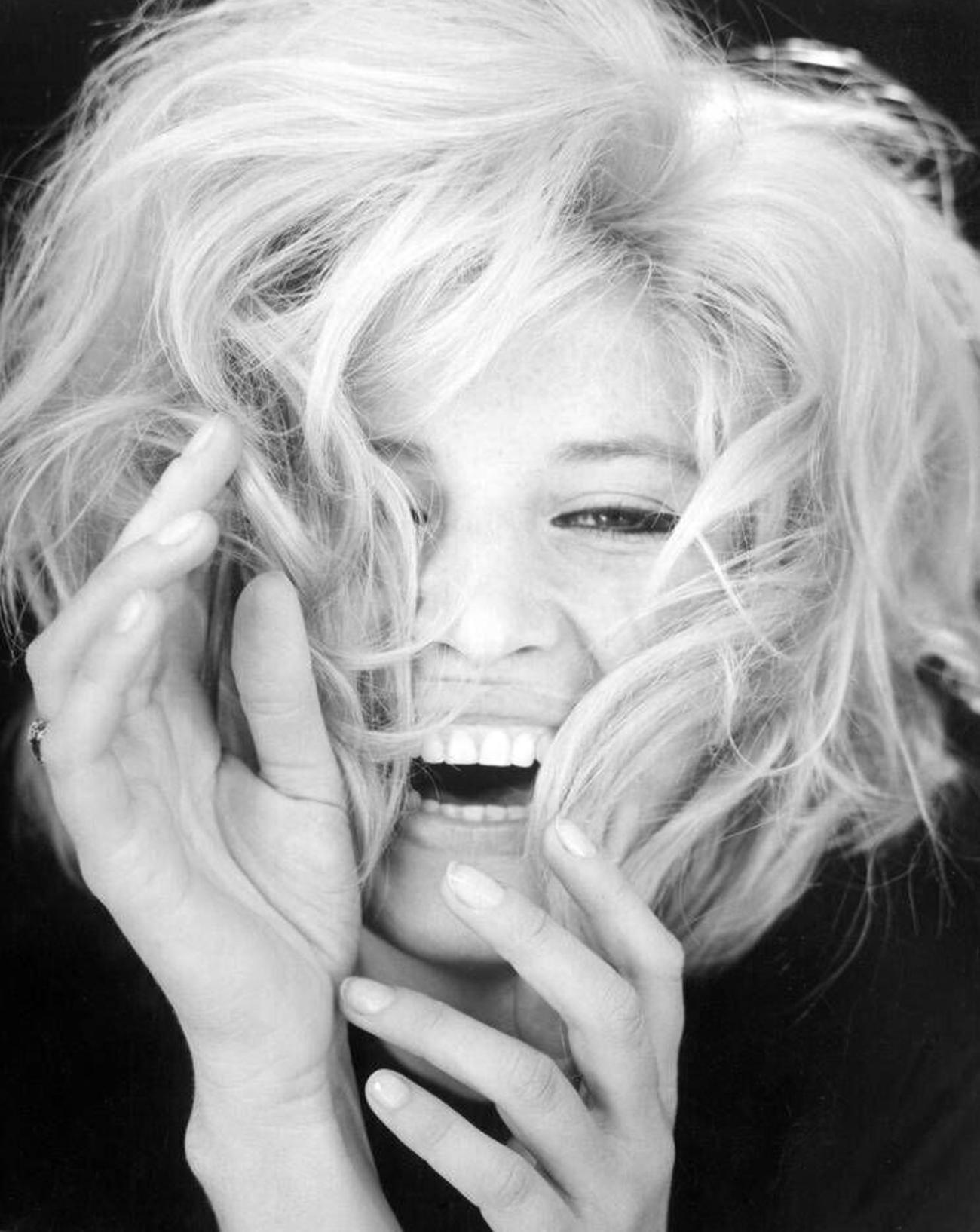 L'actrice Monica Vitti.