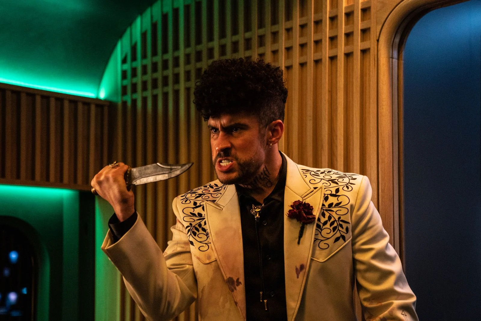 Bad Bunny dans le film Bullet Train