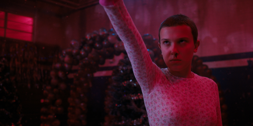 Millie Bobby Brown dans la série Stranger Things - Saison 4 (2022) © Courtesy of Netflix.