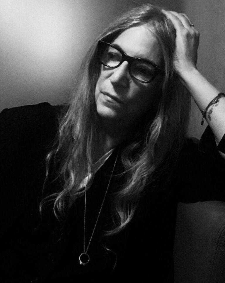 La chanteuse Patti Smith.