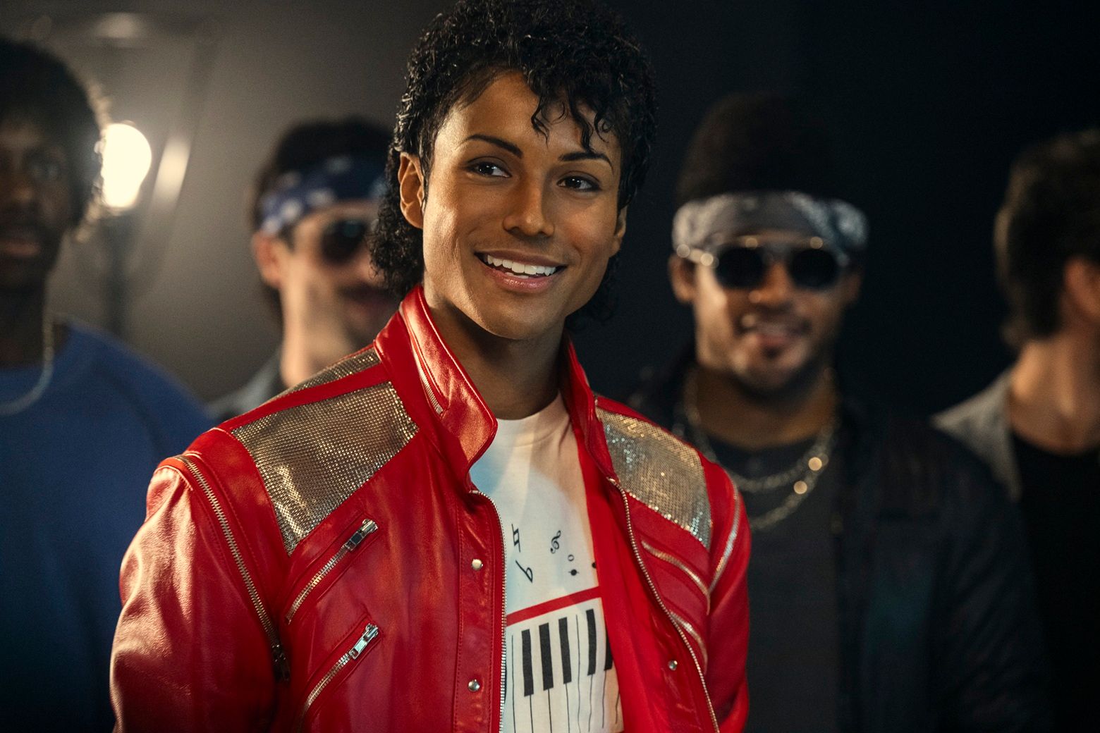Jaafar Jackson as Michael Jackson in the film Michael (2025).