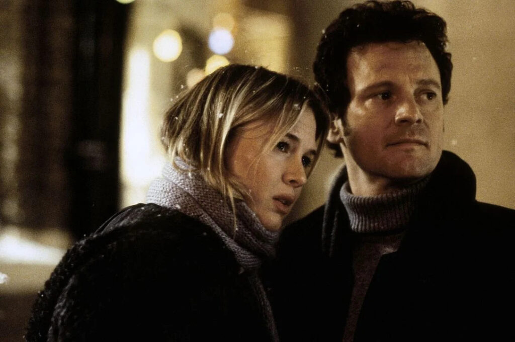 Renée Zellweger and Colin Firth in Bridget Jones's Diary (2001) © Alex Bailey & Paul Chedlow.