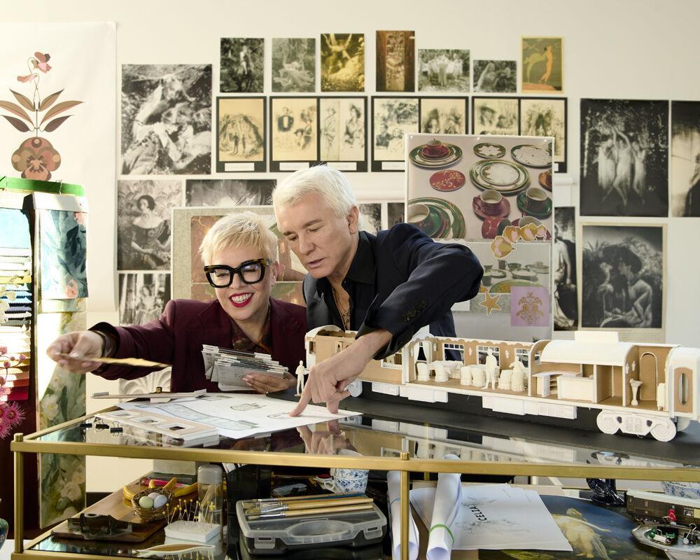 Le projet de Baz Luhrmann pour le British Pullman © Pia Riverola.