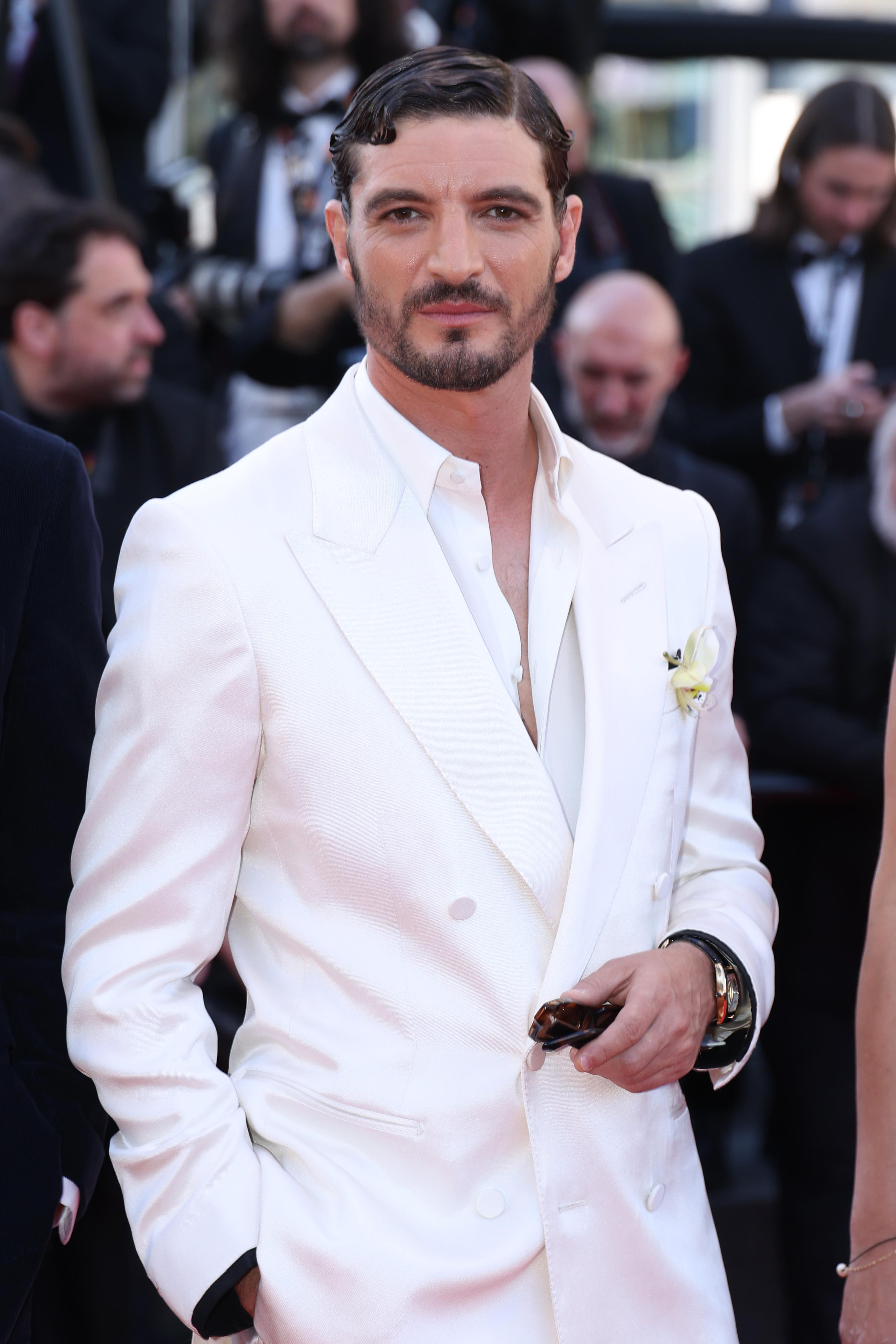 Niels Schneider au 79e Festival de Cannes, le 20 mai 2026. © Stéphane Cardinale - Corbis/Corbis via Getty Images.