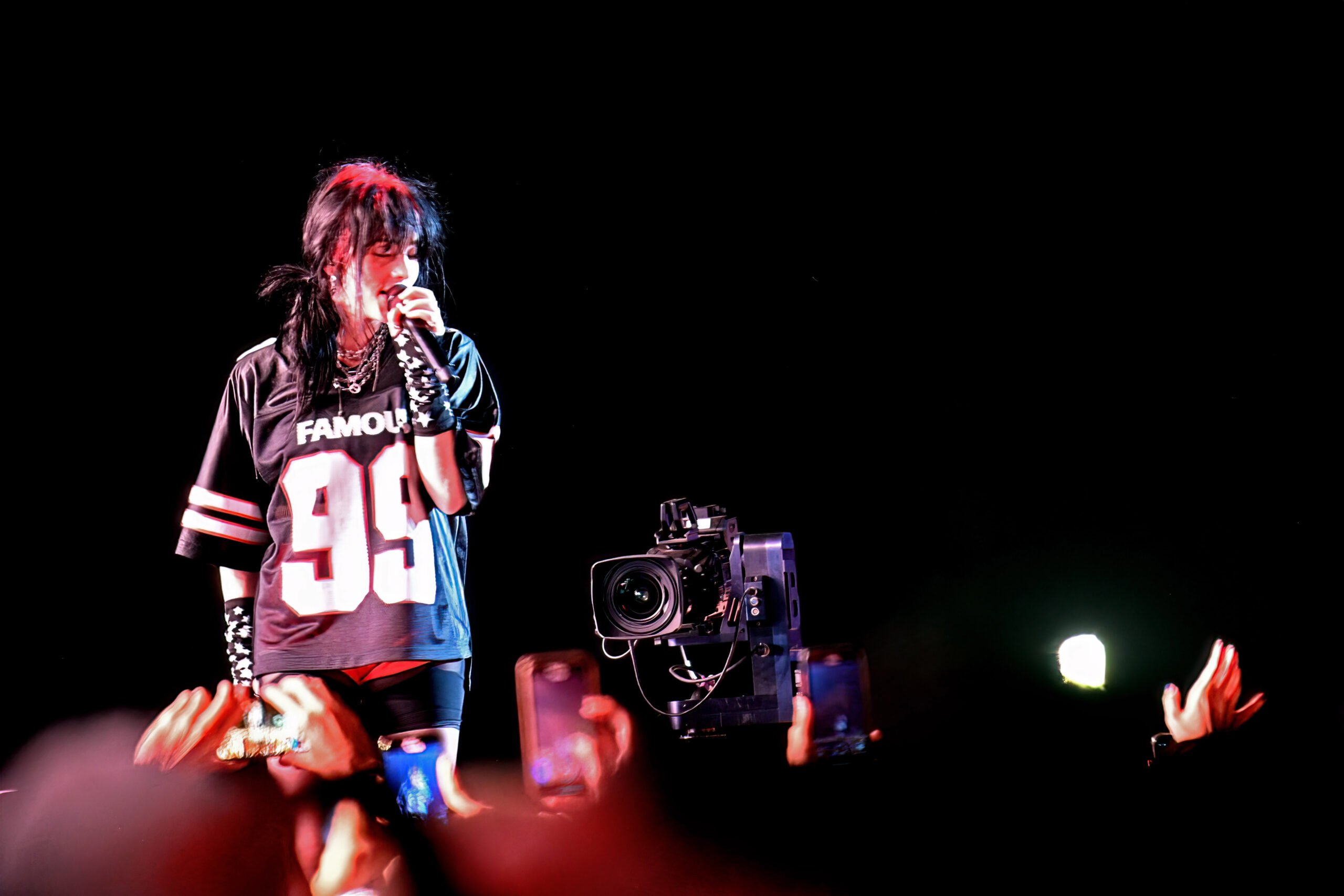 Billie Eilish au Sziget Festival 2023 le 15 août 2023 à Budapest, Hongrie. Photo par Didier Messens/Getty Images
