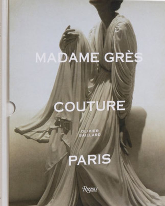 La couverture du livre Madame Grès Couture Paris (2024).