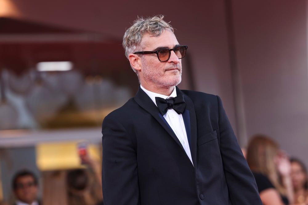 Joaquin Phoenix au tapis rouge de Joker : Folie à Deux à la 81e édition de la Mostra de Venise le 4 septembre 2024. © Stefania D'Alessandro/WireImage