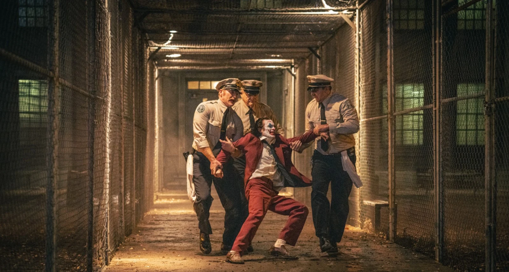 Joaquin Phoenix dans Joker : Folie à deux (2024) de Todd Phillips