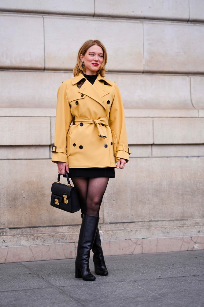 Lea Seydoux en  Louis Vuitton. 