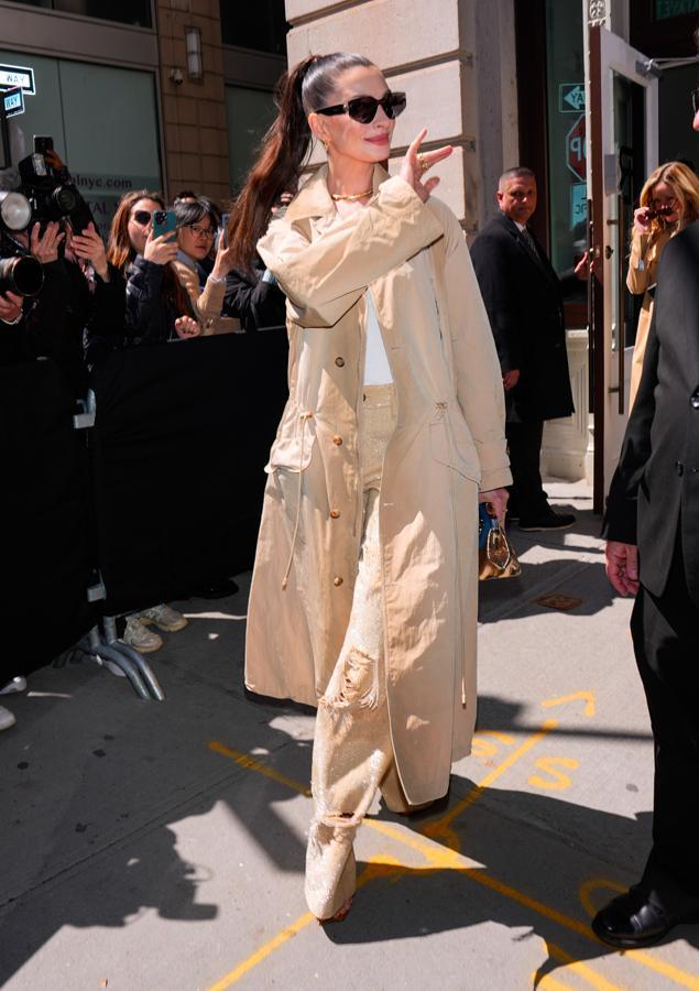 Anne Hathaway en Ralph Lauren.