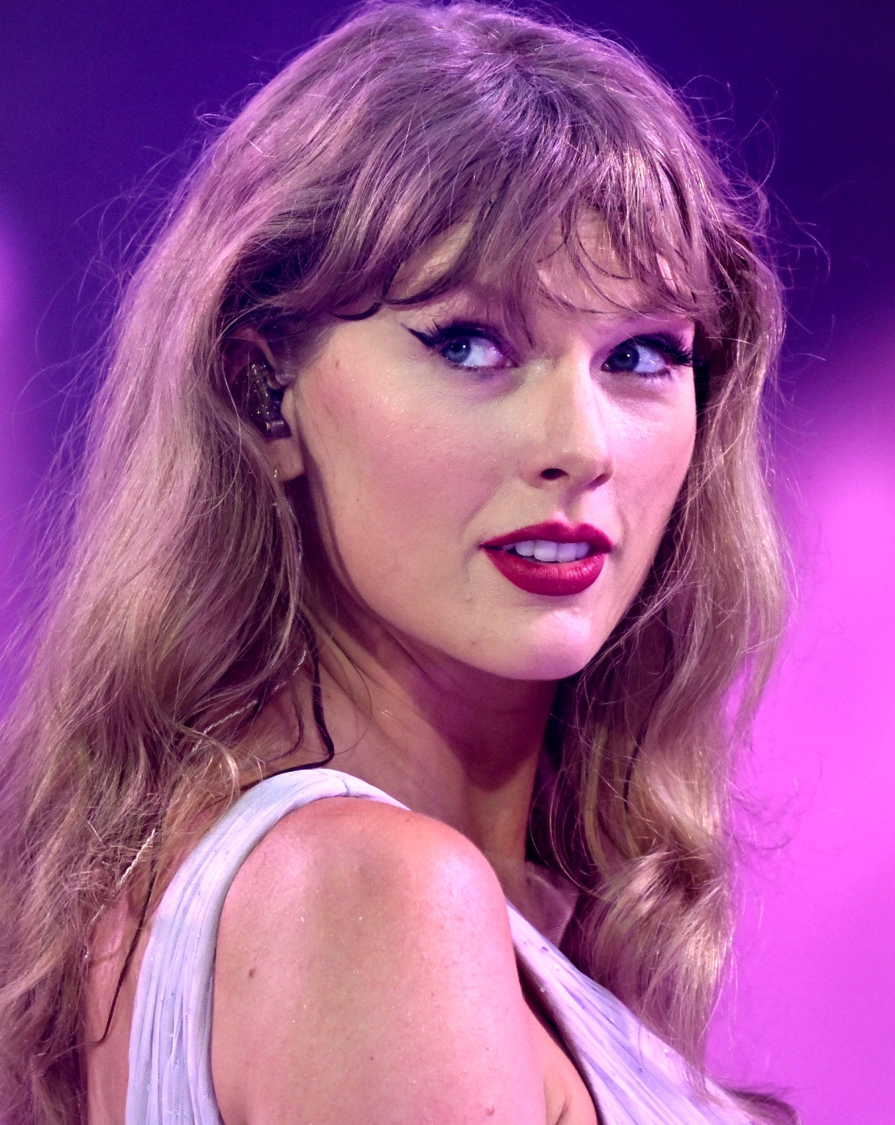 Taylor Swift performs durant la tournée The Eras Tour au Wembley Stadium, le 15 août 2024 à Londres. Photo par Gareth Cattermole/TAS24/Getty Images pour TAS Rights Management.