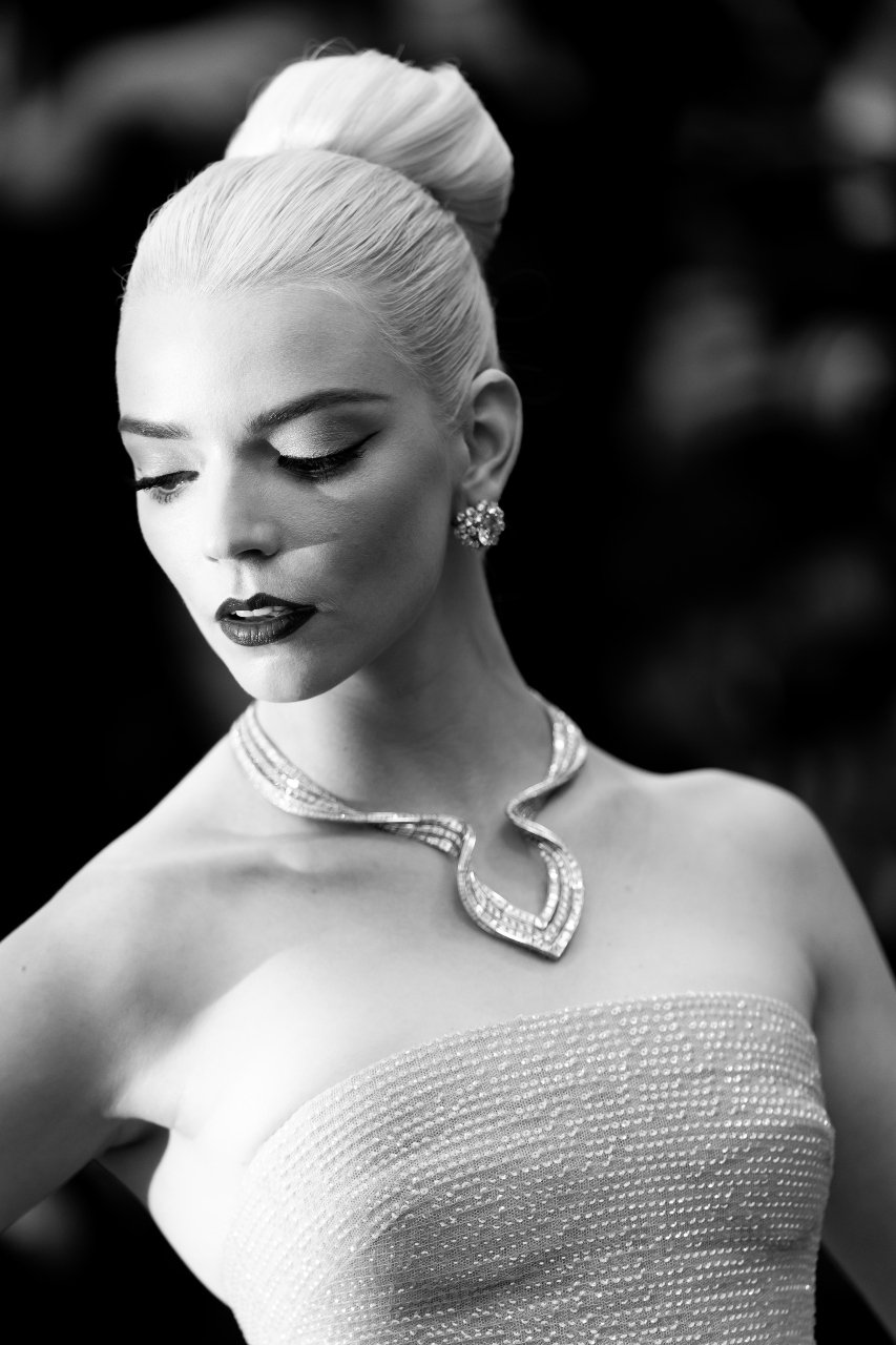 Anya Taylor-Joy à la projection de Furiosa: A Mad Max Saga au Festival de Cannes, le 15 mai 2024. Photo par Victor Boyko/Getty Images.