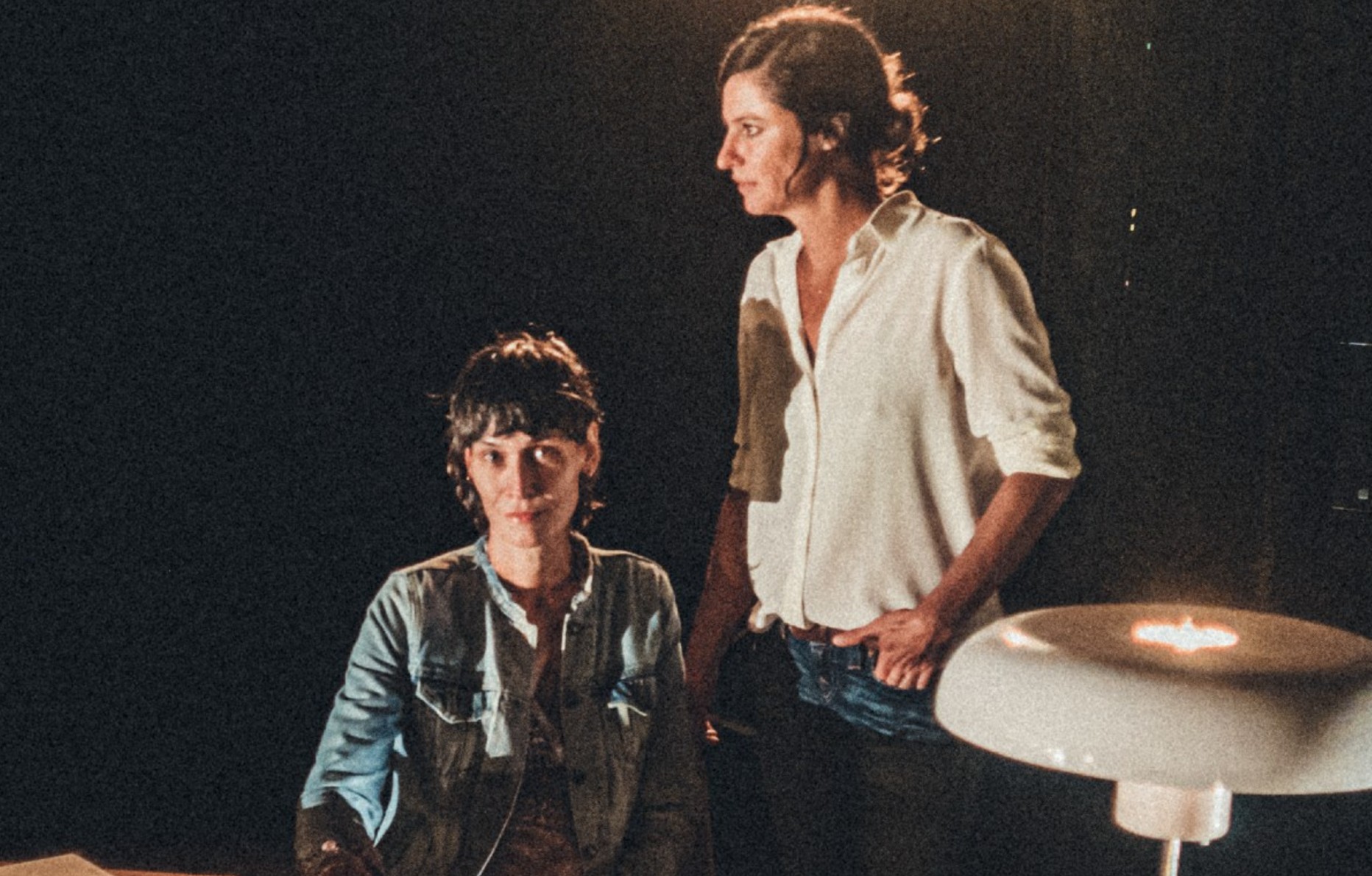 Clotilde Hesme et Anna Mouglalis.