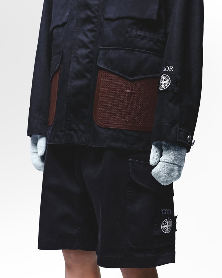 La collaboration Dior x Stone Island © Ethan Hart.