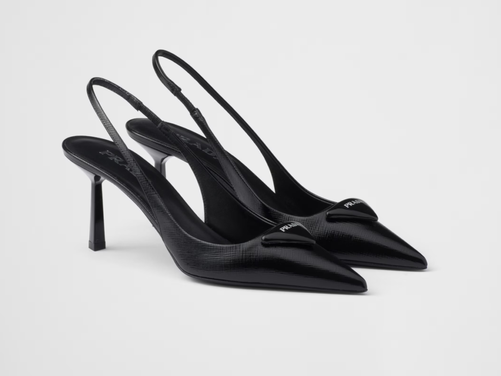 slingbacks prada