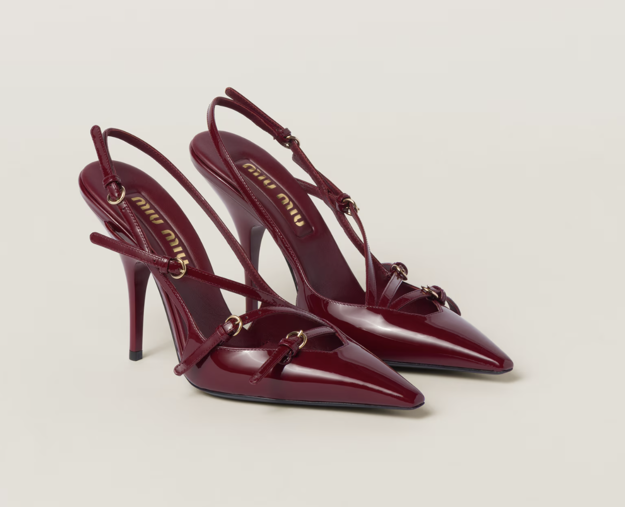 slingbacks miu miu