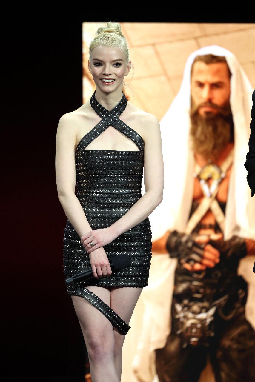 Anya Taylor-Joy au CinemaCon en avril 2024 pour la promotion de Furiosa © Warner Bros.