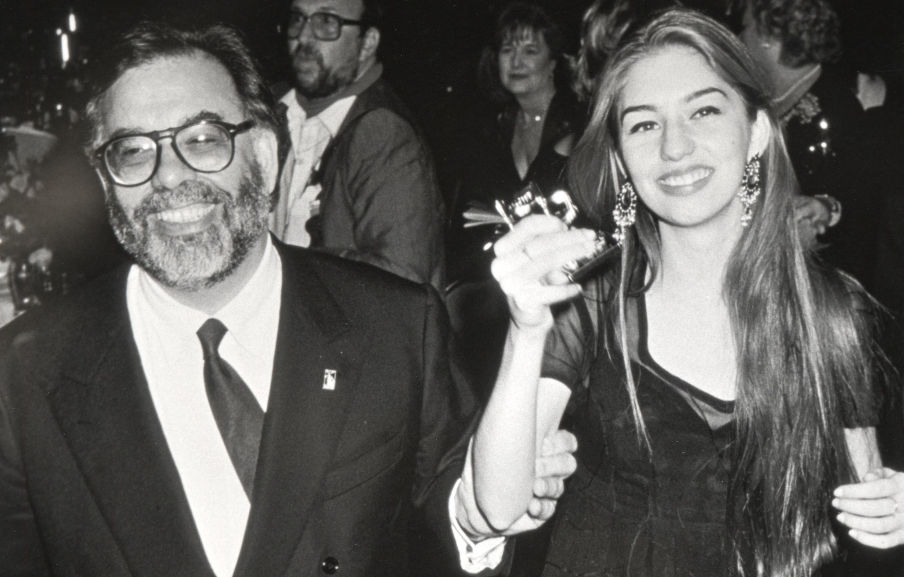 Francis Ford Coppola et Sofia Coppola.