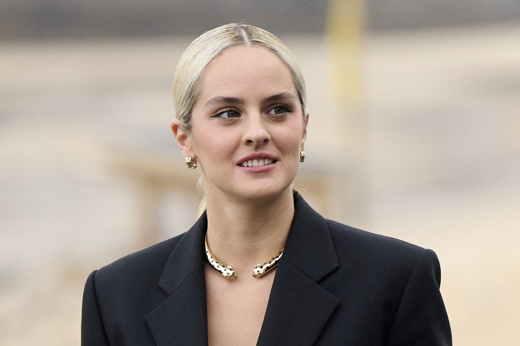 Noémie Merlant au photocall d'Emmanuelle au festival de San Sebastian, le 20 septembre 2024. Photo de Carlos Alvarez/Getty Images.