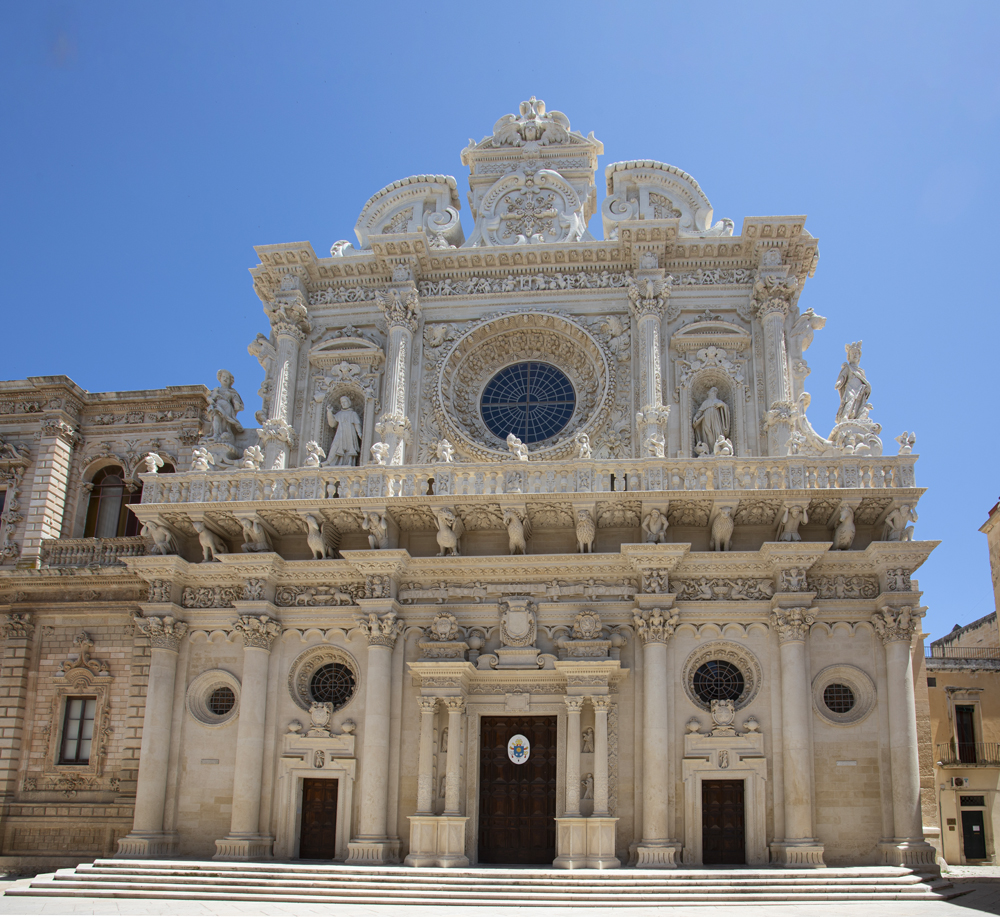 La basilique Santa Croce de Lecce.