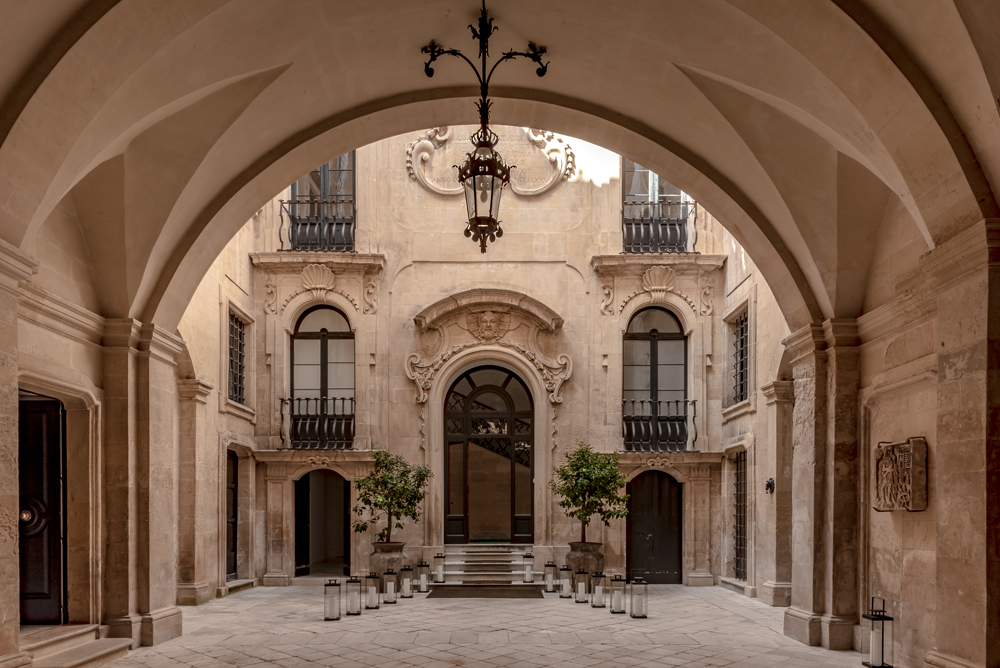 Le Palazzo Bozzi à Lecce.