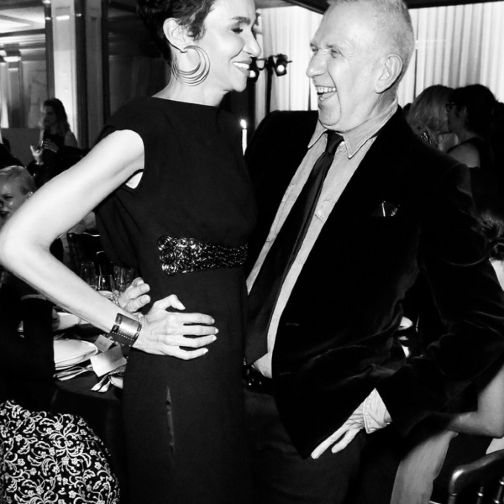 Farida Khelfa et Jean-Paul Gaultier ©François GOIZE