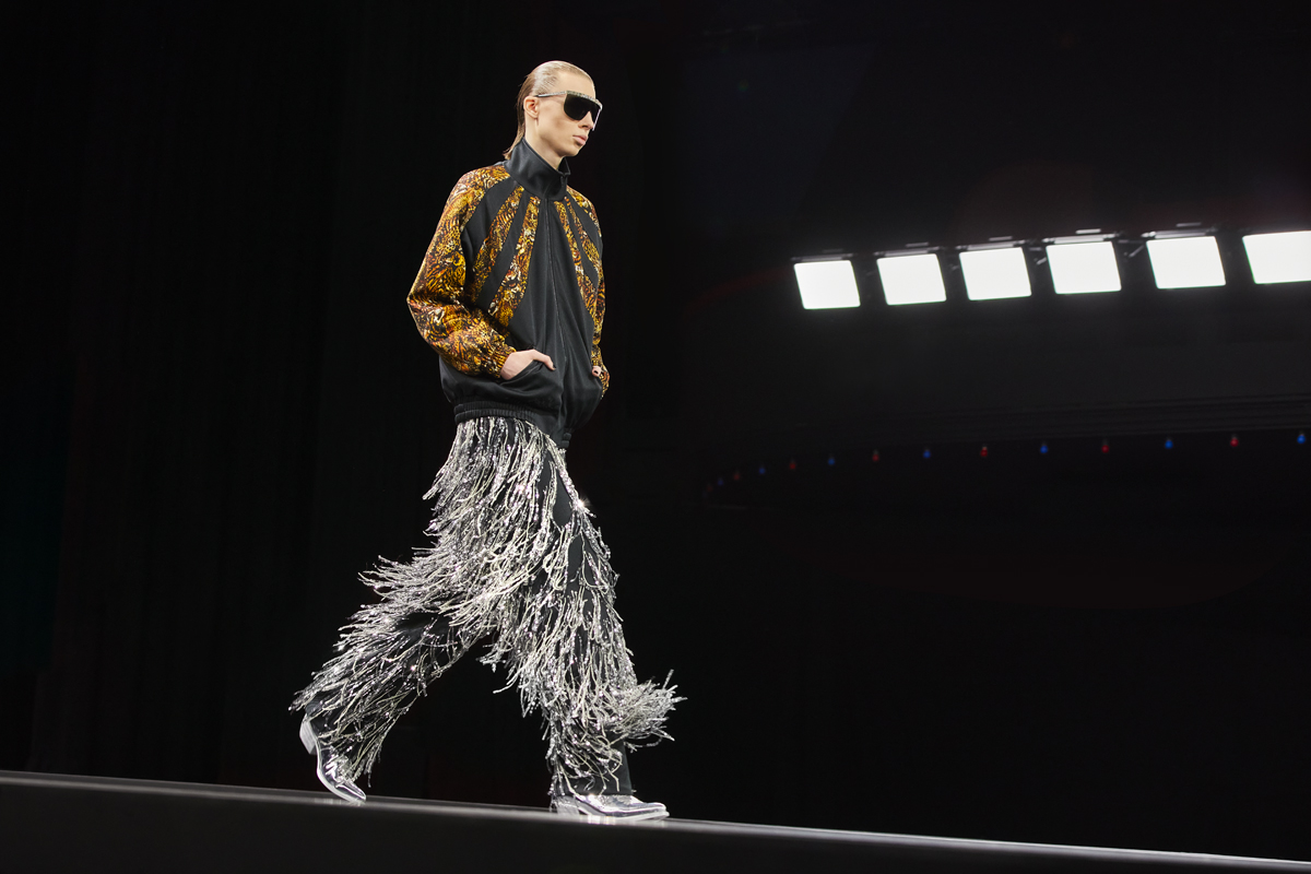 Hedi Slimane shoots Celine’s new menswear collection at the Olympia