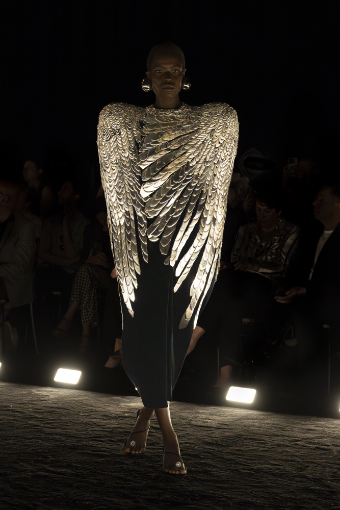Le défilé Schiaparelli haute couture automne-hiver 2024-2025.