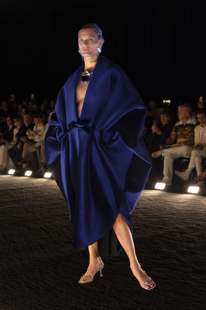 Le défilé Schiaparelli haute couture automne-hiver 2024-2025.